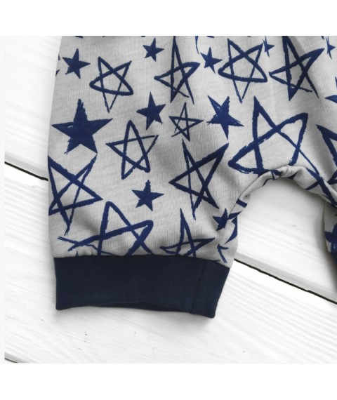 Boys' shorts with star Malena Gray 154 68 cm (154-2)
