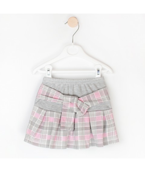 Children's skirt Malena Check Gray 925 98 cm (925)