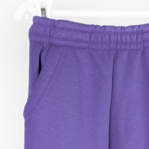 Спортивные штаны тринитка детские violet Dexter`s  Dexter`s  Фиолетовый d2166-5  122 см (d2166-5)