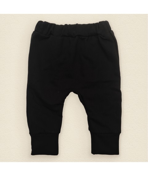Pants black with fox hair Dexter`s Black d303chn-ls 80 cm (d303chn-ls)