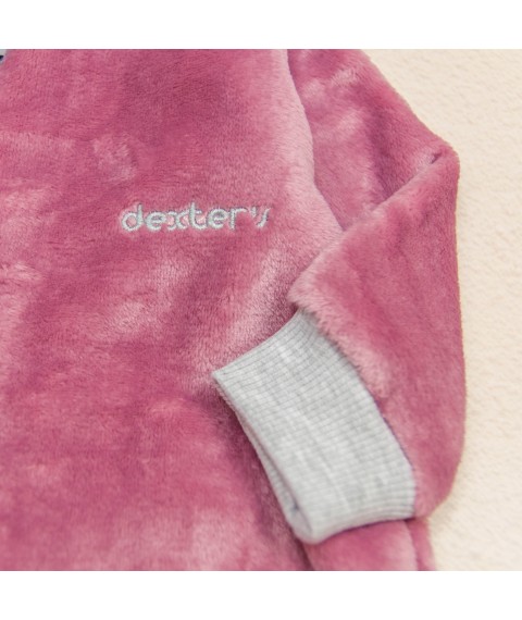 Ромпер для дівчинки велсофт rose Dexter`s  Dexter`s  Рожевий d12-04рв  98 см (d12-04рв)