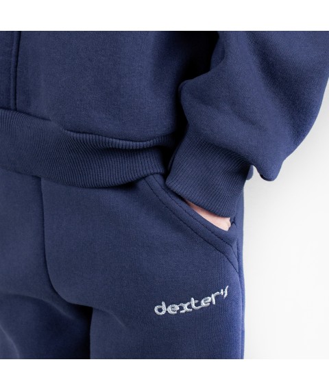 Джогеры детские из тринитки теплые Dexter`s  Dexter`s  Темно-синий  d2165-2  86 см (d2165-2)