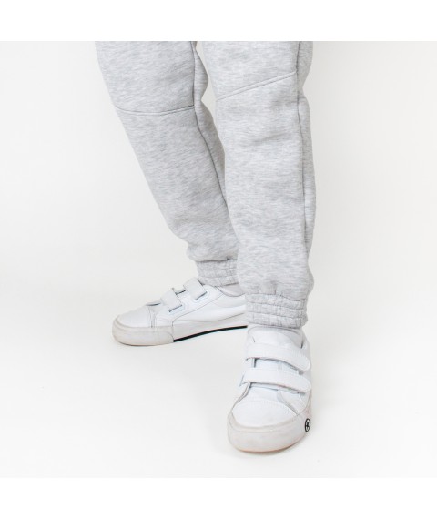 Детские штаны тринитка melange Dexter`s  Dexter`s  Серый d2166-1  152 см (d2166-1)