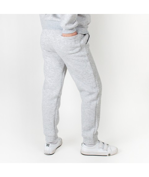 Дитячі штани тринитка melange Dexter`s  Dexter`s  Сірий d2166-1  122 см (d2166-1)