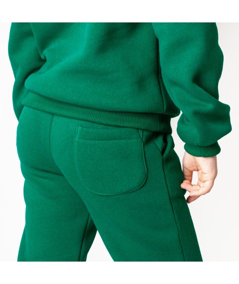 Теплые спортивные штаны emerald Dexter`s  Dexter`s  Зеленый d2166-4  134 см (d2166-4)