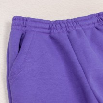 Спортивные штаны тринитка детские violet Dexter`s  Dexter`s  Фиолетовый d2166-5  122 см (d2166-5)