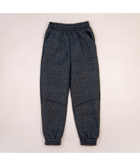 Children's sports pants graphite Dexter`s Dexter`s Gray d2166-3 134 cm (d2166-3)