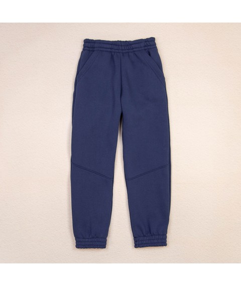 Sports pants for children blue Dexter`s Dexter`s Dark blue d2166-2 134 cm (d2166-2)