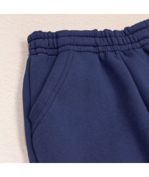 Sports pants for children blue Dexter`s Dexter`s Dark blue d2166-2 134 cm (d2166-2)