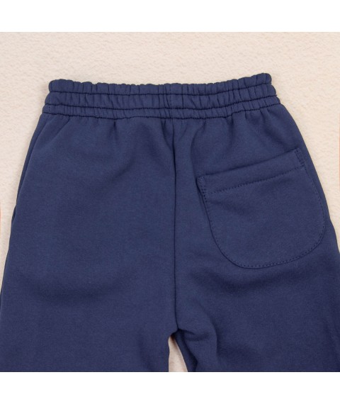 Sports pants for children blue Dexter`s Dexter`s Dark blue d2166-2 146 cm (d2166-2)