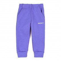 Детские штаны с карманами тринитка violet Dexter`s  Dexter`s  Фиолетовый d2165-5  86 см (d2165-5)