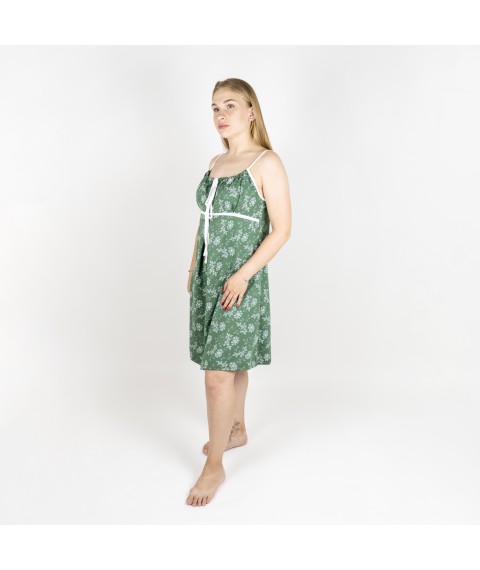 Nightgown in the maternity hospital for pregnant women Twig Dexter`s Green 100 L (d100-1gl-zl)