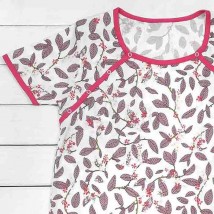 Жіноча сорочка для пологового залу Leaf  Dexter`s  Білий 100  M (d100лс-б)