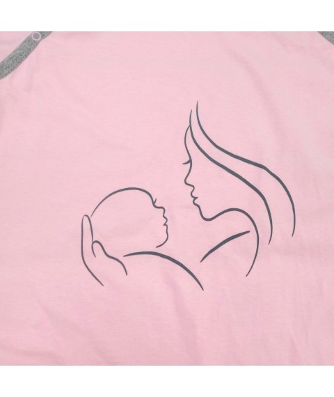 Жіноча сорочка з кнопками для годування Mom  Dexter`s  Рожевий 100  M (d100рв)