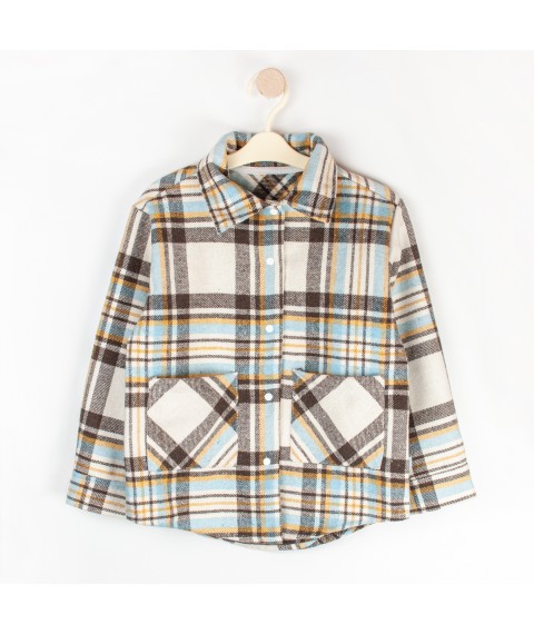 Flannel checkered shirt for children Dexter`s Multicolored d215g-gb 122 cm (d215g-gb)