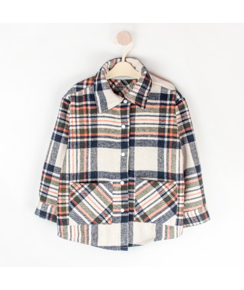 Dexter`s checked flannel shirt for children Multicolored d215tm 122 cm (d215tm)