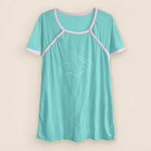 Ночна сорочка для жінок для годування Lines  Dexter`s  Ментол 100  L (d100мт)