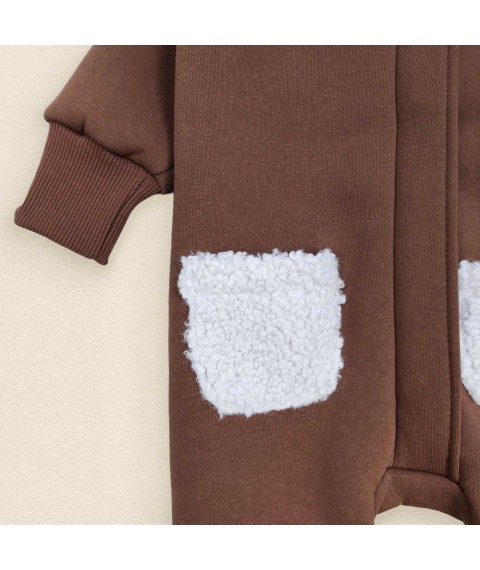 Teddy Dexter`s hooded children's jumpsuit Brown 2146 92 cm (d2146-1kch)