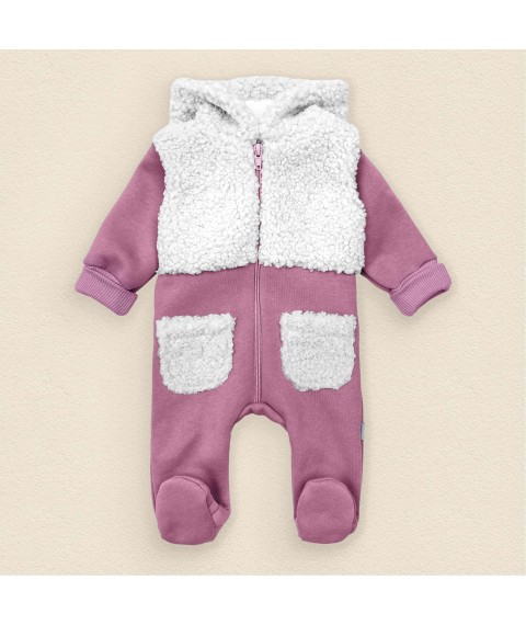 Dusty Rose Dexter`s demi-season jumpsuit Pink 2146 68 cm (d2146рз)