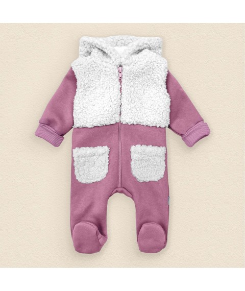 Dusty Rose Dexter`s demi-season jumpsuit Pink 2146 62 cm (d2146рз)