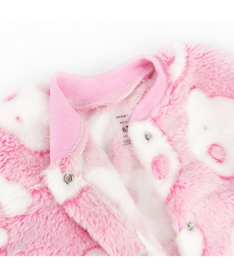 Комбинезон детский теплый Soft Bear  Dexter`s  Розовый d12-14-1мш-рв  62 см (d12-14-1мш-рв)