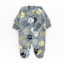 Комбинезон детский теплый Cute Paws  Dexter`s  Серый d12-14-1лп-ср  62 см (d12-14-1лп-ср)