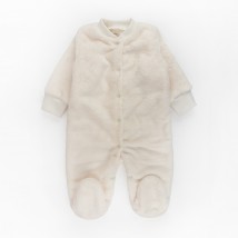 Комбинезон детский теплый Soft Milk  Dexter`s  Молочный d12-14-1мл  68 см (d12-14-1мл)