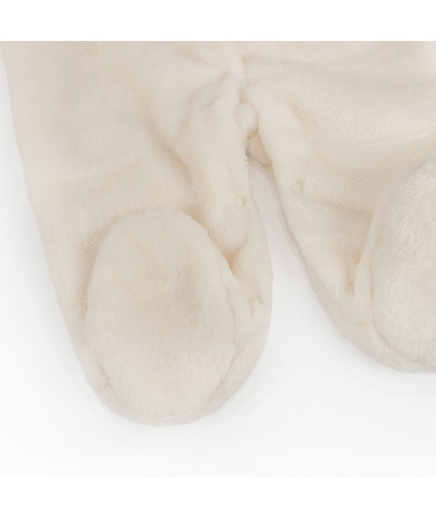 Комбинезон детский теплый Soft Milk  Dexter`s  Молочный d12-14-1мл  68 см (d12-14-1мл)