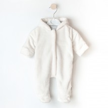 Plush overalls for children with a hood demi-season Mouse Dexter`s Milk 12-20 68 cm (d12-20ml)