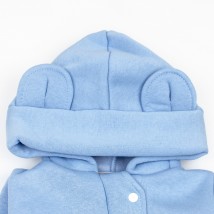 Demi-season jumpsuit with hood and cap Sky Dexter`s Blue 2142 98 cm (d2142-41-1)