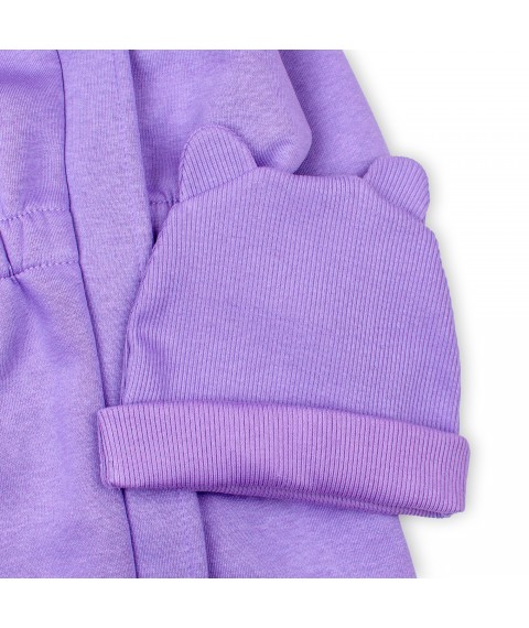 Demi-season three-piece romper for girls Violet Dexter`s Lilac; Violet 2142 92 cm (d2142-21-1)
