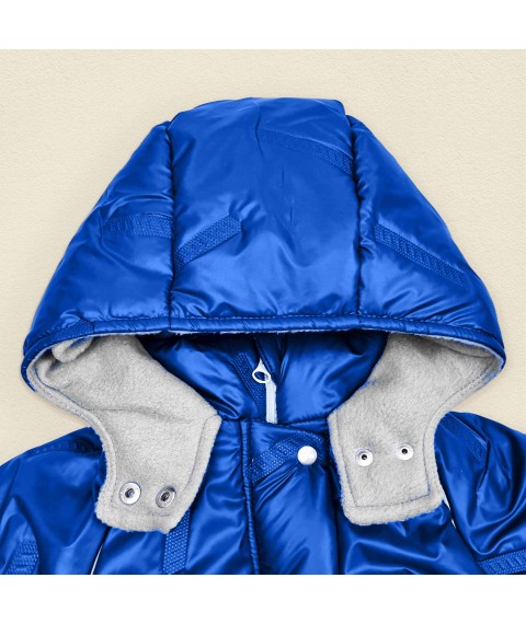 Теплий прогулянковий зимовий комбінезон Snow  Dexter`s  Синій 3140  122 см (d3140-3)