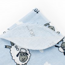 Пеленка детская бязь Sheep  Dexter`s  Голубой d502ов-гб  95-85см (d502ов-гб)