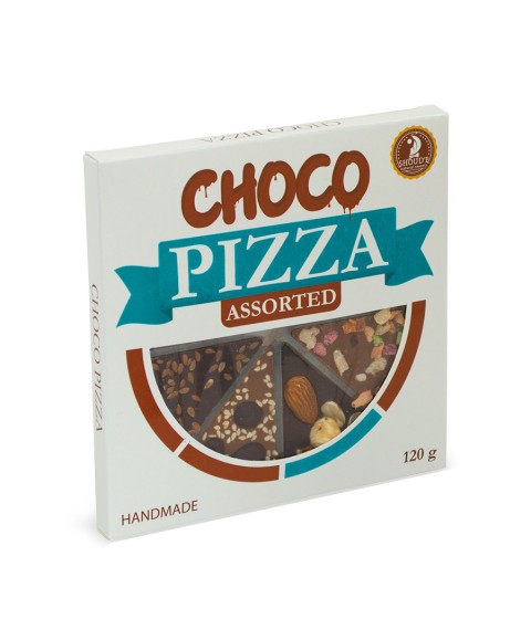 Шоколад "CHOCO PIZZA" асорті, 0,120кг