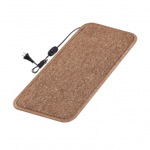 Rug with heated 50x20 cm with thermal insulation and regulator Standard 'Color: beige'