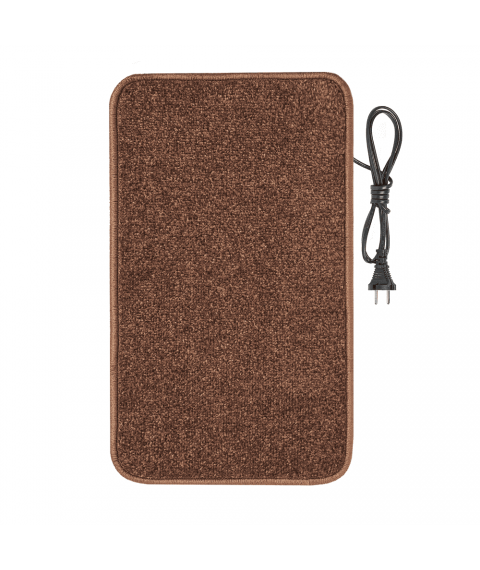 Heated mat 50x30 cm with thermal insulation Comfort   039;Color: dark gray'