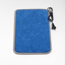 Heated mat 50x30 cm with thermal insulation Comfort 'Color: light gray'