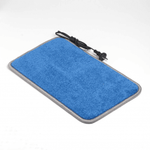 Heated mat 50x30 cm with thermal insulation Comfort   039;Color: blue'