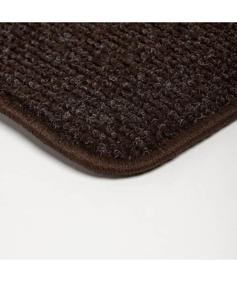 Rug with heated 50x30 cm with thermal insulation Standard 'Color: dark gray'