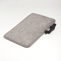 Heated mat 50x30 cm with thermal insulation Comfort 'Color: light gray'