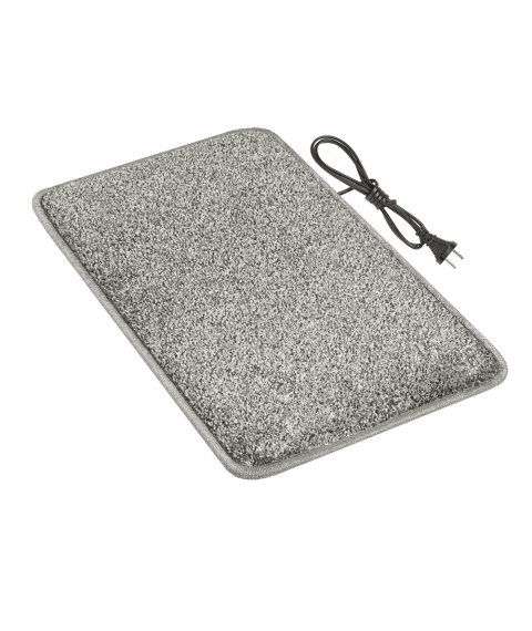 Heated mat 50x30 cm with thermal insulation Comfort   039;Color: dark gray'
