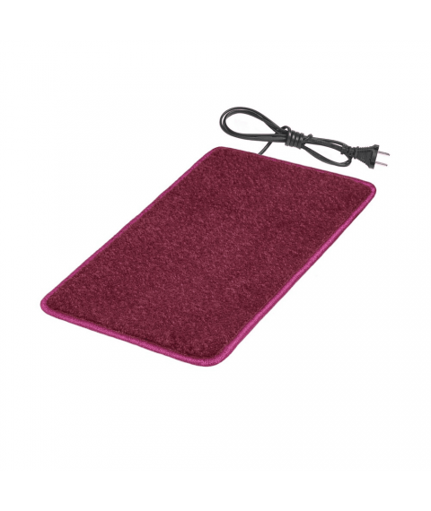 Heated mat 50x30 cm with thermal insulation Comfort   039;Color: dark gray'