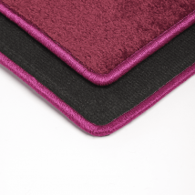 Heated mat 100x100 cm with thermal insulation Comfort 'Color: dark pink'