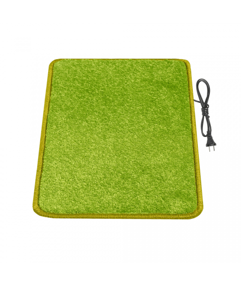 Heated mat 50x30 cm with thermal insulation Comfort   039;Color: light green'