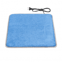 Heated mat 50x40 cm with thermal insulation Comfort 'Color: blue'