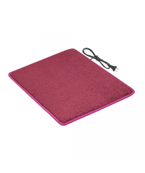 Heated mat 50x60 cm with thermal insulation Comfort 'Color: light gray'