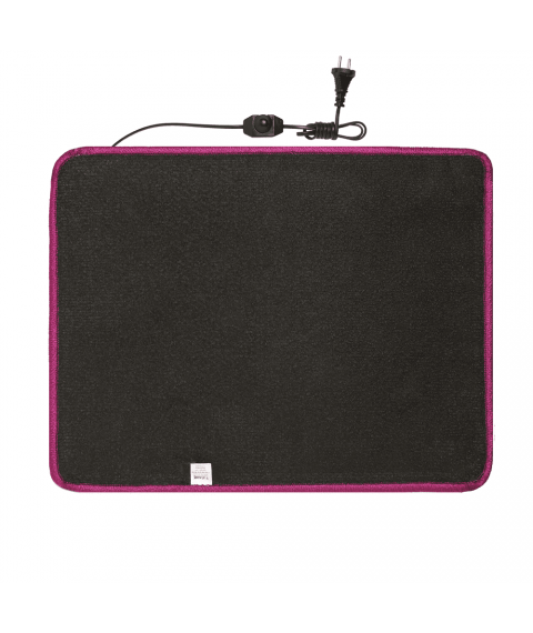 Heated mat 50×60 cm with thermal insulation and comfort regulator 'Color: blue'