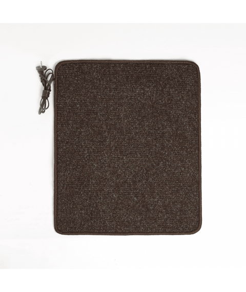 Heated mat 50x60 cm with thermal insulation Standard 'Color: dark red'