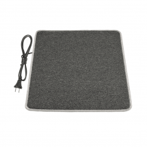 Heated mat 50×60 cm with thermal insulation Standard 'Color: black'