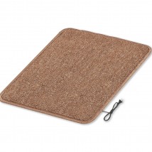 Heated mat 100x100 cm with thermal insulation Standard 'Color: beige'